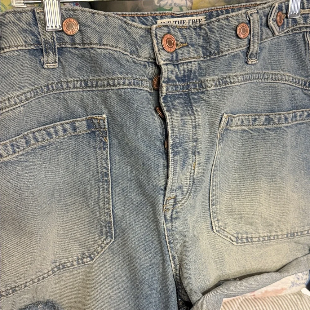 We The Free Light Blue Jean Shorts - Picture 15 of 15
